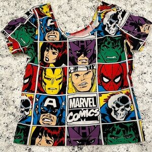 Marvel crop top